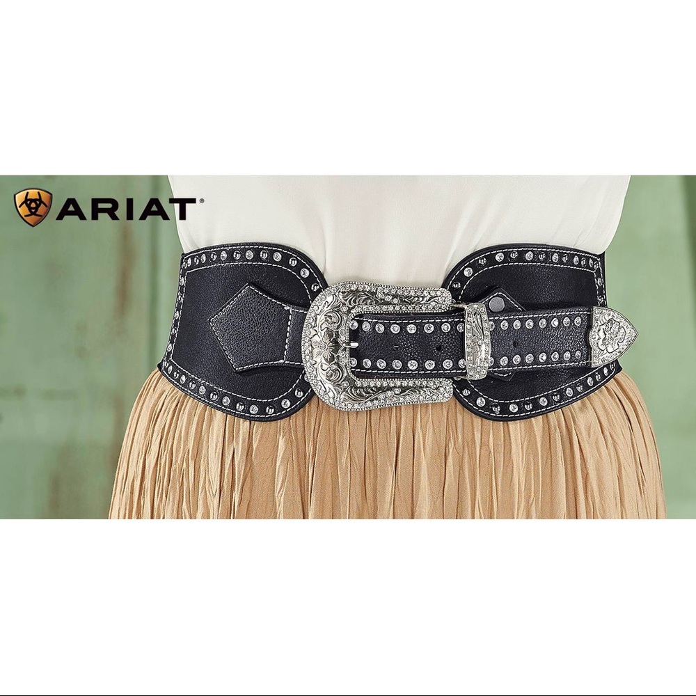 Ariat Wideband Horseshoe Belt